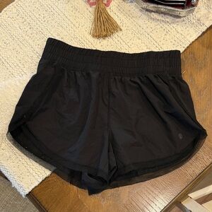 Apana Women's Black Athletic Shorts